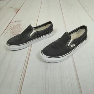 Vans Classic Slip-On Shoe Black Canvas 8